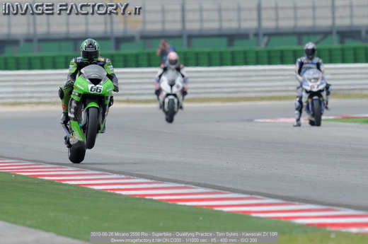 2010-06-26 Misano 2556 Rio - Superbike - Qualifyng Practice - Tom Sykes - Kawasaki ZX 10R